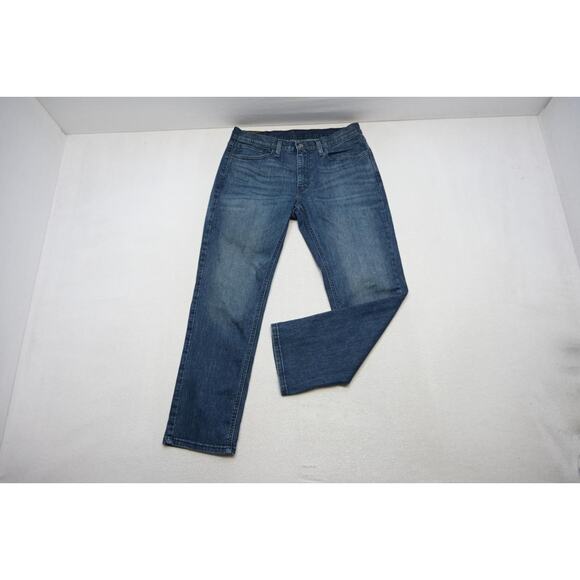 Levi's 541 Athletic Fit Stretch Denim Blue Work Jeans Mens Sz 34 x 31 - Picture 1 of 9